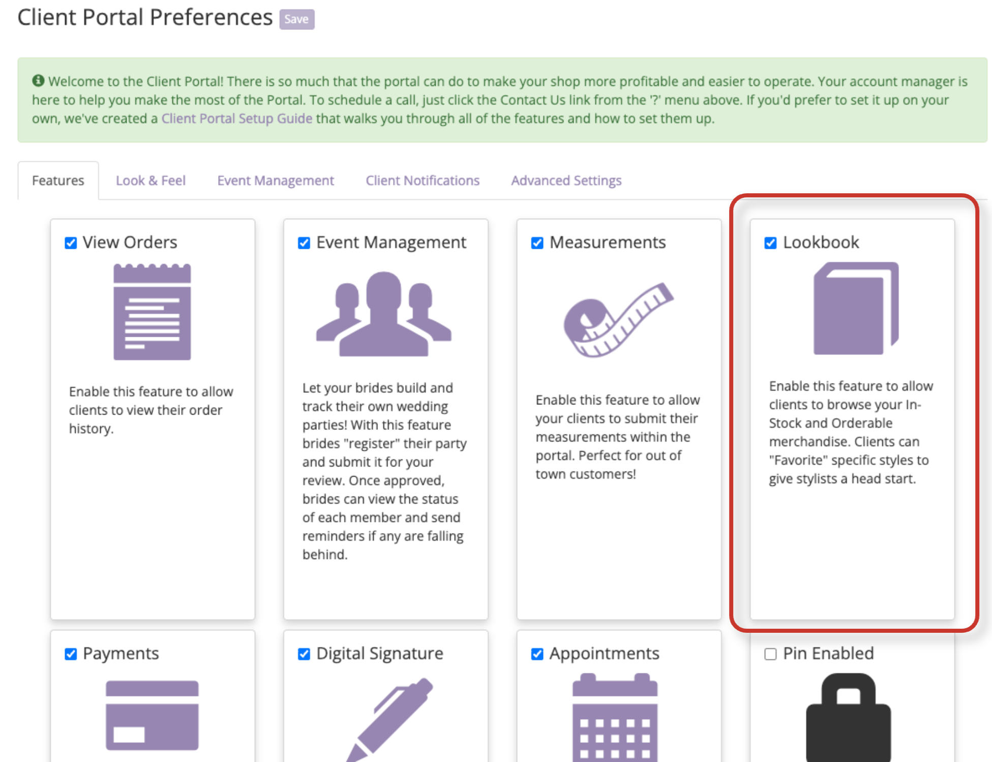 Client Portal Preferences Screen.png